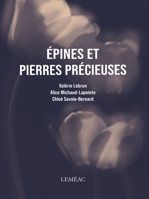cover image of Épines et pierres précieuses